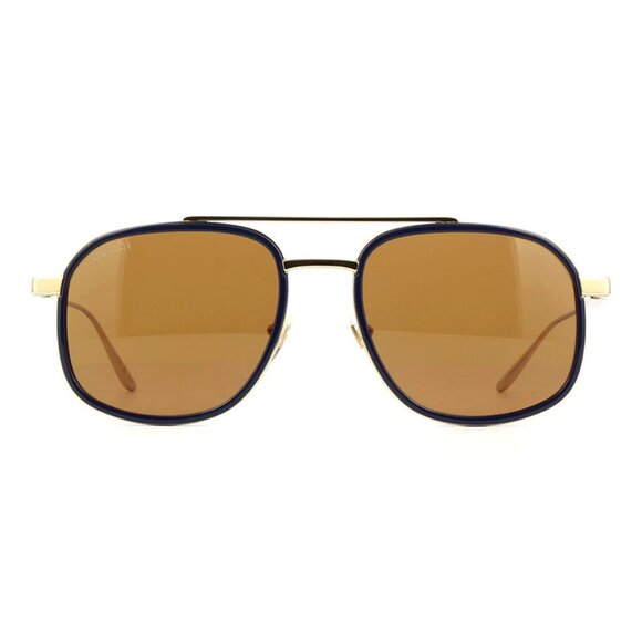 NEW GUCCI PILOT FRAMES SUNGLASSES GUCCI - Picture 2 of 3
